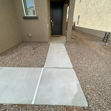 Garage-walkway-and-backyard-concrete-coating-patio-project-completed-in-Tucson-Az-85757 0